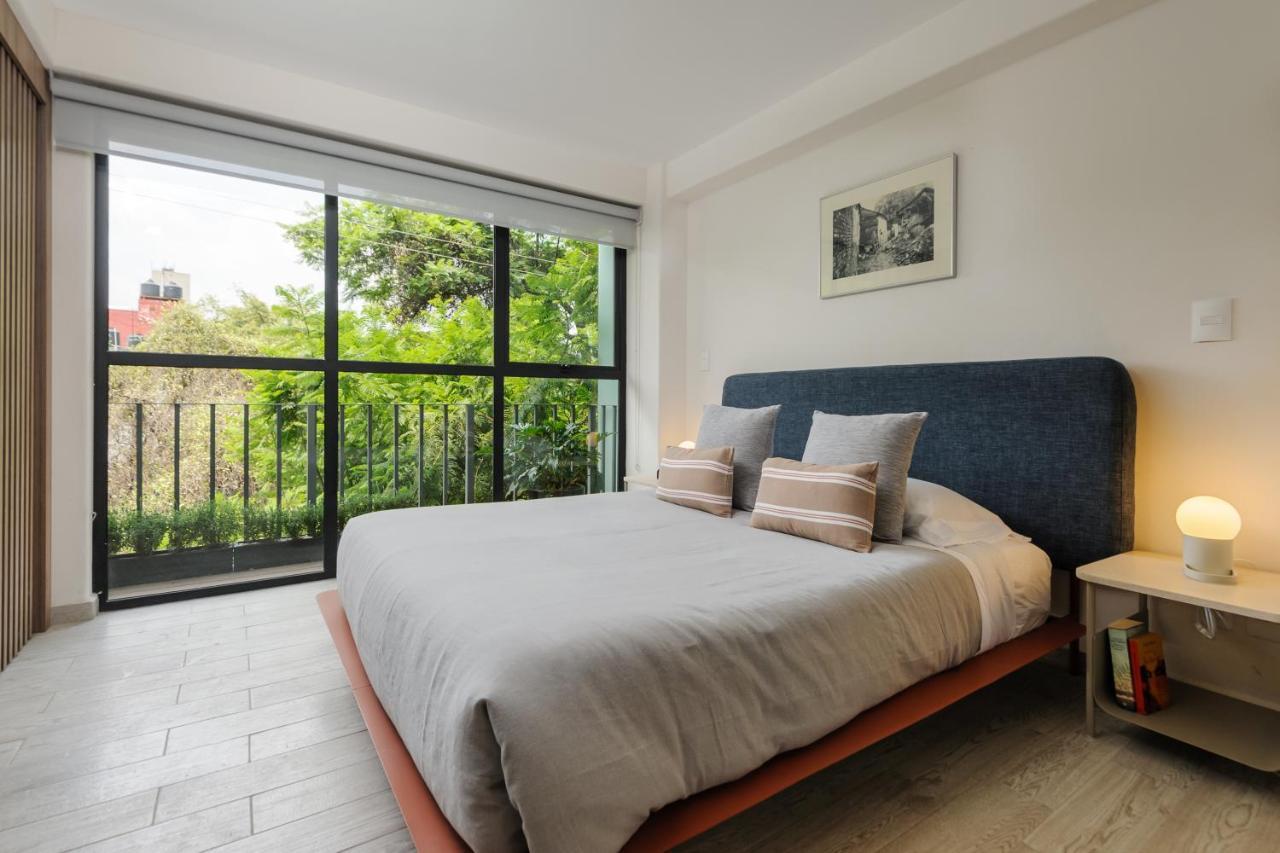 Choapan 28 - Lux Apartments In Condesa Mexico City Exteriör bild
